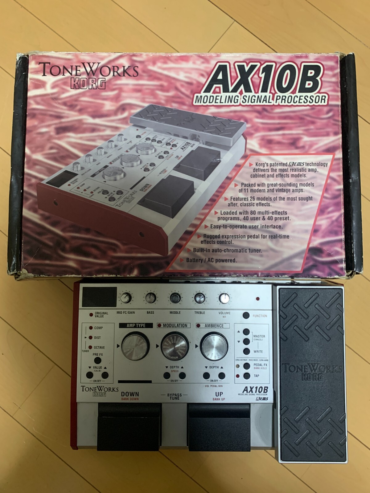 KORG TONE WORKS AX3000B マルチエフェクター Korg ToneWorks AX3000B Bass Processor | zZounds