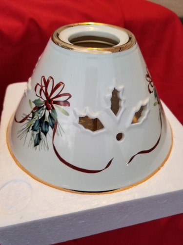 Lenox Winter Greetings 24K Gold Trim 10