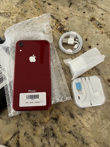 Apple iPhone XR Product Red 64GB Factory Unlocked - GOOD Apple iPhone XR Product Red 64GB Factory Unlocked - GOOD
