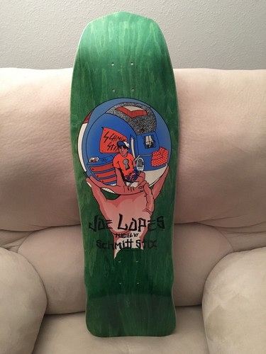 80’s old school Schmitt Stix skateboard schmitt-stix-chainsaw-