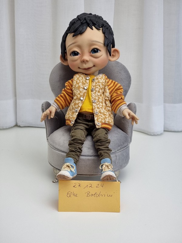 Bjd Nikki Britt...Titus Mit Schwarzer Kappe..Weihnachtspreis