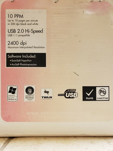 Xerox DocuMate 510 Scanner 97-0001-50U