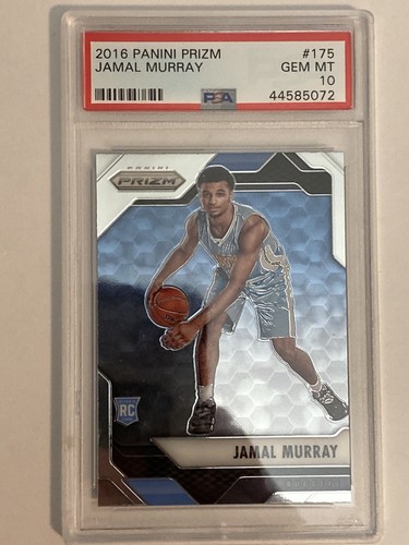 /175枚限定❗️ JAMAL MURRAY RC DENVER NUGGETS 2016 PANINI PRIZM JAMAL MURRAY #175 RC PSA 10 GEM MINT