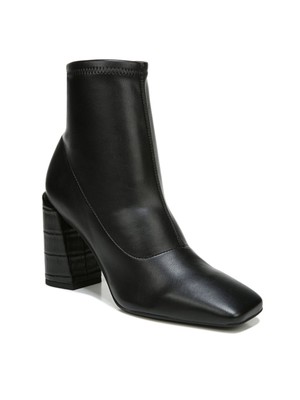 

FRANCO SARTO Женские Черные Облегающие Ботинки Harmond На Блочном Каблуке, Черный, H4120S2001