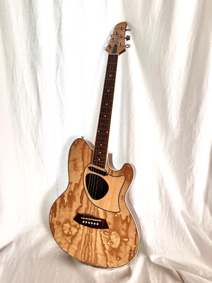 USED Ibanez TCM50 Acoustic Electric Guitar, Natural High Gloss, BEAUTIFUL