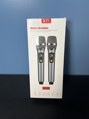 XZL Wireless Microphones, Rechargeable UHF Dynamic model U-G01, 80-100ft range
