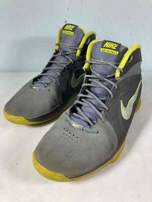 nike air visi pro 3 men size 105 black athletic high top basketball shoes 304832806945