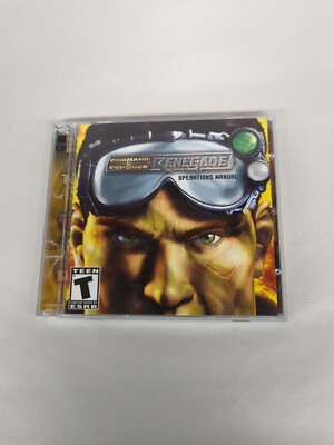 Command & Conquer Renegade PC Game Electronic Arts 2-disc 2002