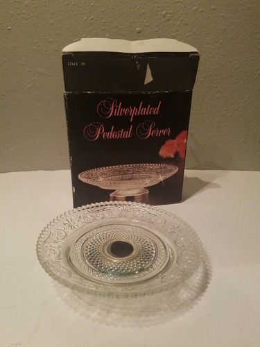 Server Silver Plated Pedestal, small