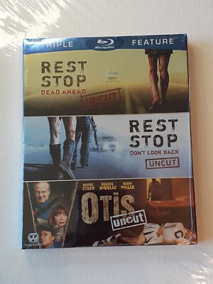 Triple Feature Rest Stop Dead Ahead/Rest Stop Don't Look Back/ Otis Uncut Bluray
