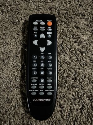 Logitech Slim Devices Squeezebox Classic V3 Network Music Player REMOTE ONLY