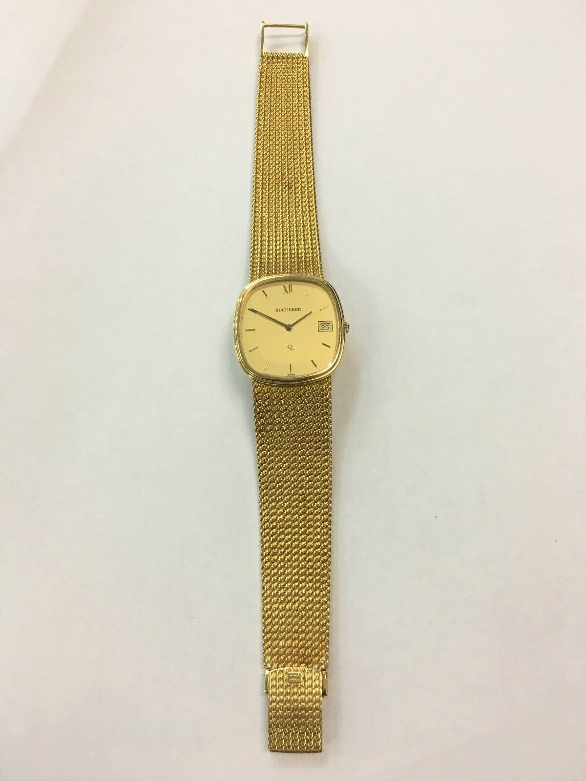Bucherer Q 18k Gold Watch Quartz | eBay Bucherer Q 18k Gold Watch Quartz | eBay