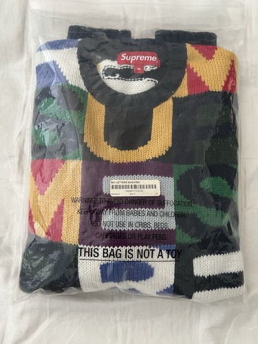 美品 Supreme Big Letters Sweater サイズXL Supreme-Big-Letters-Sweater-