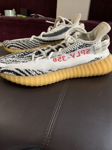 ADIDAS YEEZY BOOST 350 BOOST V2 ZEBRA SNEAKERS BLACK WHITE ADIDAS YEEZY BOOST 350 BOOST V2 ZEBRA SNEAKERS BLACK WHITE