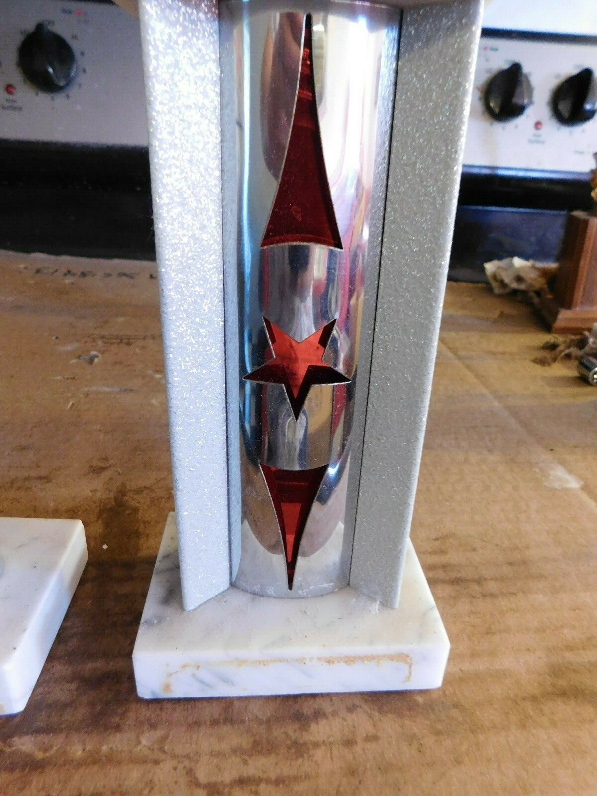 PAIR OF MID-CENTURY BOWLING TROPHIES  GROUP #10