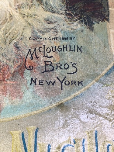 The Night Before Christmas or a Visit of St Nicholas  McLoughlin 1896 10 Color