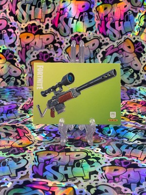 2019 Panini Fortnite Series 1 Semi Auto Sniper Rifle #108 Prototype ITALY