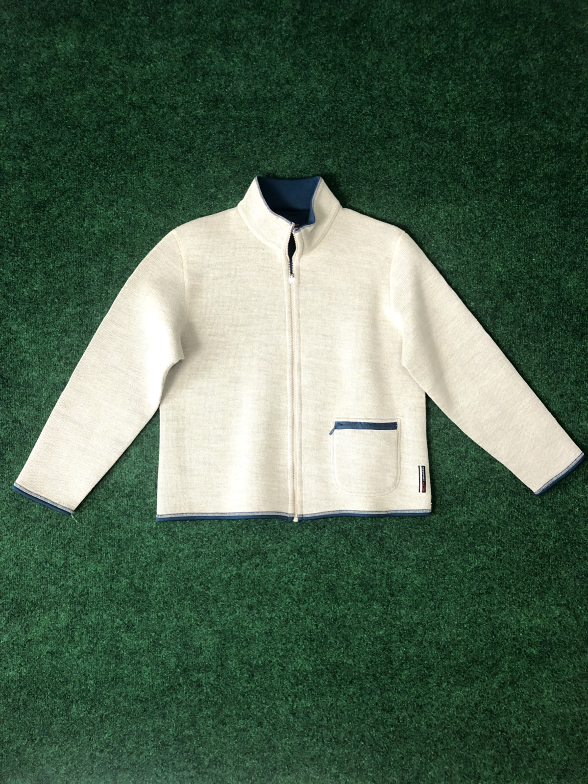 Rockport XCS Full Zip Jacket Womens Size Large Beige Lined
