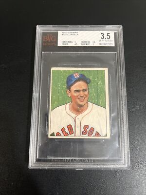 1950 Bowman Al Zarilla BVG 3.5 VG+ Boston Red Sox #45