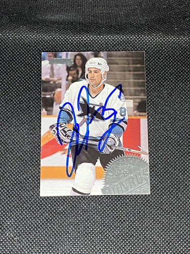 新品・未開封　廃盤　ジェフリー・オズボーン/ザッツ・フォー・シュア Jeff Norton 1994-95 Donruss #132 San Jose Sharks Signed Auto