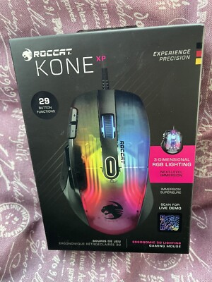 ROCCAT - Kone XP Wired Optical Gaming Ambidextrous Mouse with multi-button de...