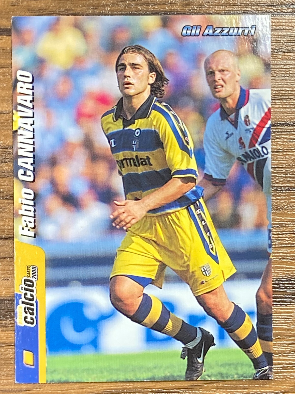 Fabio Cannavaro Parma Card Calcio 2000 Serie A Pianela | eBay