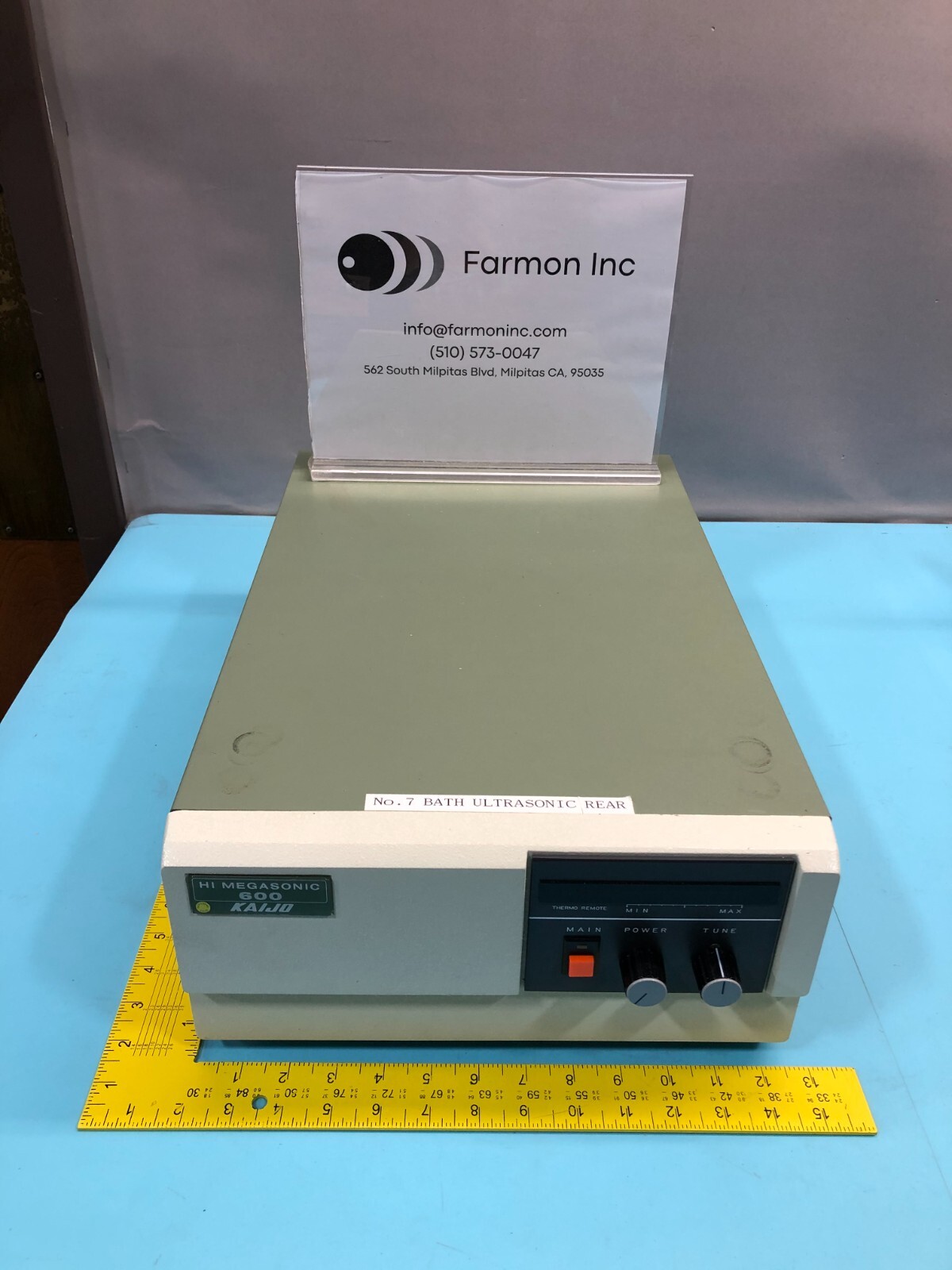 Kaijo ハイメガソニックシリーズ68101型発振器 68101