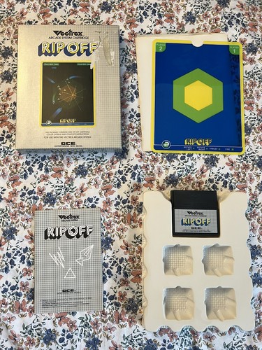 Rip Off GCE Vectrex 1982 *CIB Complete in Box*, Tested in