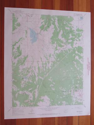 Lone Cone Colorado 1968 Original Vintage USGS Topo Map