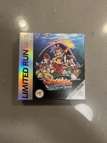 GBC Shantae Limited Run再販 日本箱 北米版 新品未開封 GBC Shantae Limited Run再販 日本箱 北米版 新品未開封