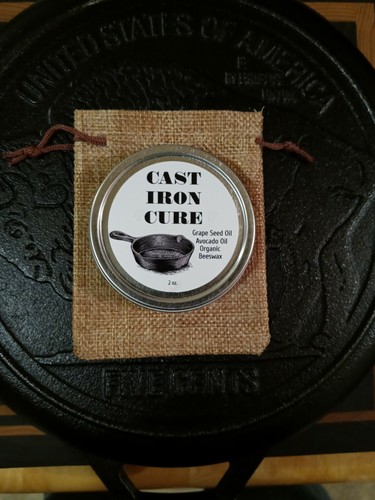 Cast Iron Cure/ cast iron seasoning 