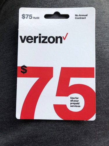 verizon prepaid refill card