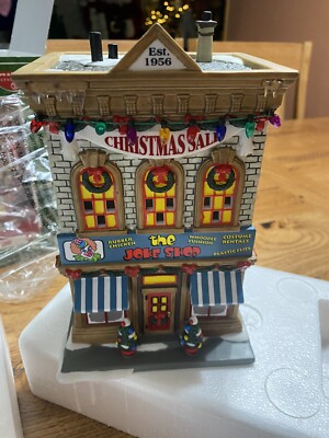 Department 56~ A Christmas Story Village ~THE JOKE SHOP ~In Box