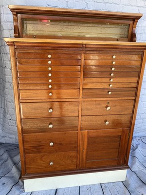 antique dental cabinets