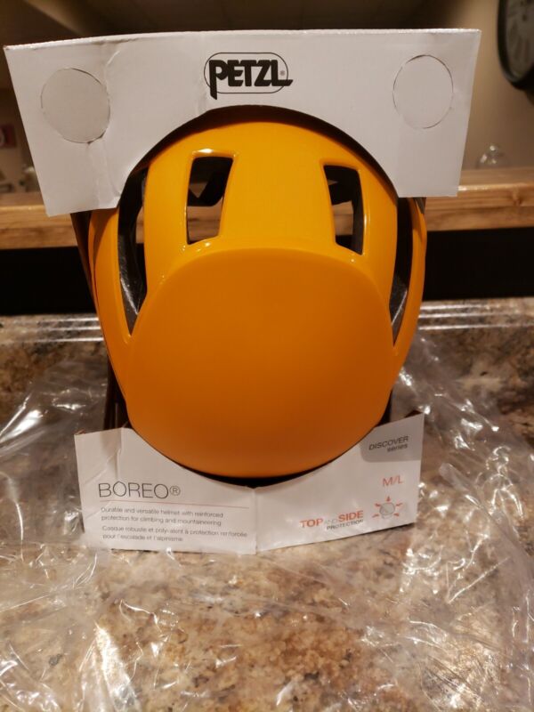 Petzl Boreo Climbing Helmet Orange M/L Brand New 