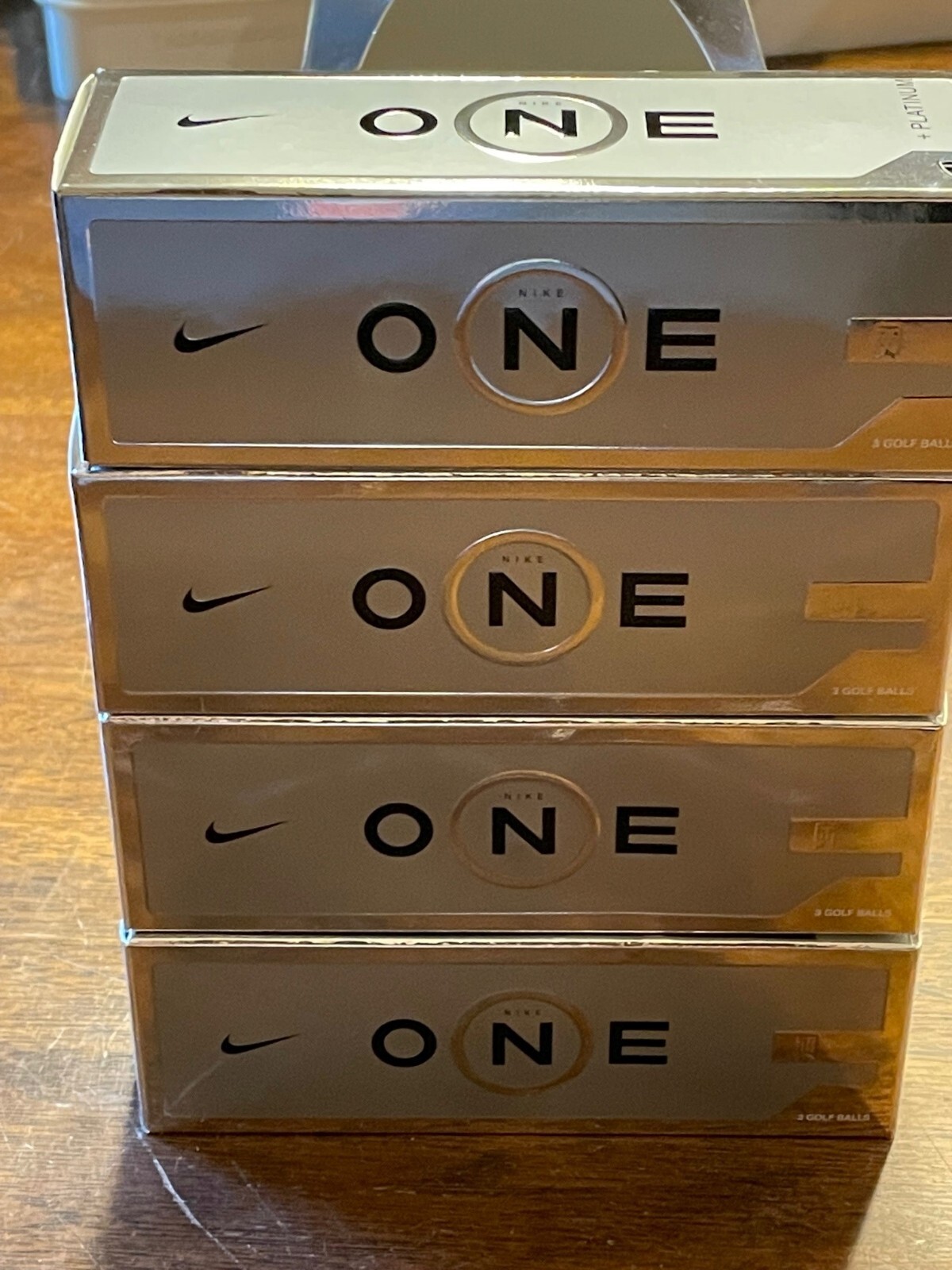 Nike ONE Platinum golf balls NEW