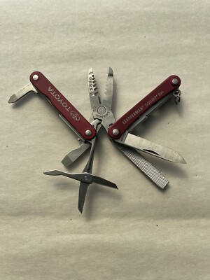 Leatherman Squirt ES4 Toyota Red multitool for electricians Discontinued