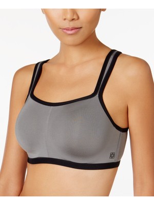 Спортивный бюстгальтер NATORI Intimates Grey с регулируемыми бретелями 32DD