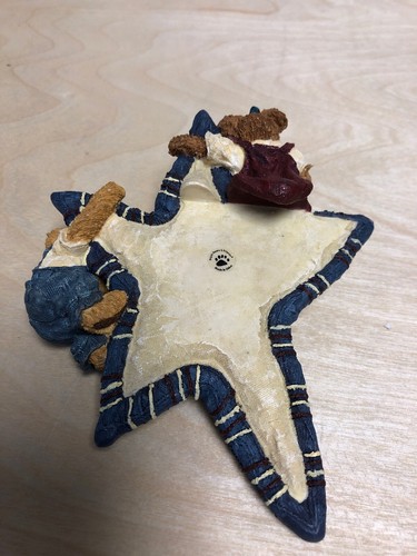 Boyds Bears - Basket Buddies with Tag Retired Longaberger Exclusive Figurine