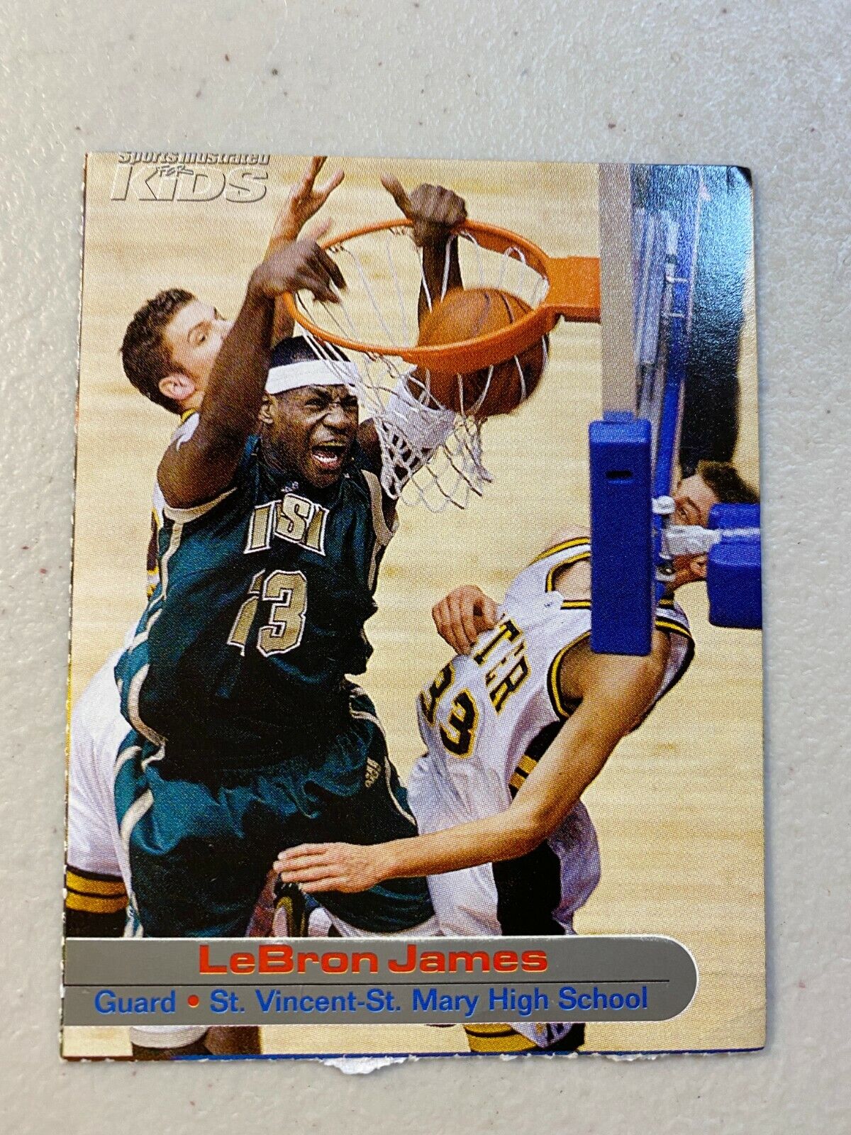 LEBRON JAMES Sports Illustrated for Kids SI Card #264 ST LEBRON JAMES Sports Illustrated for Kids SI Card #264 ST