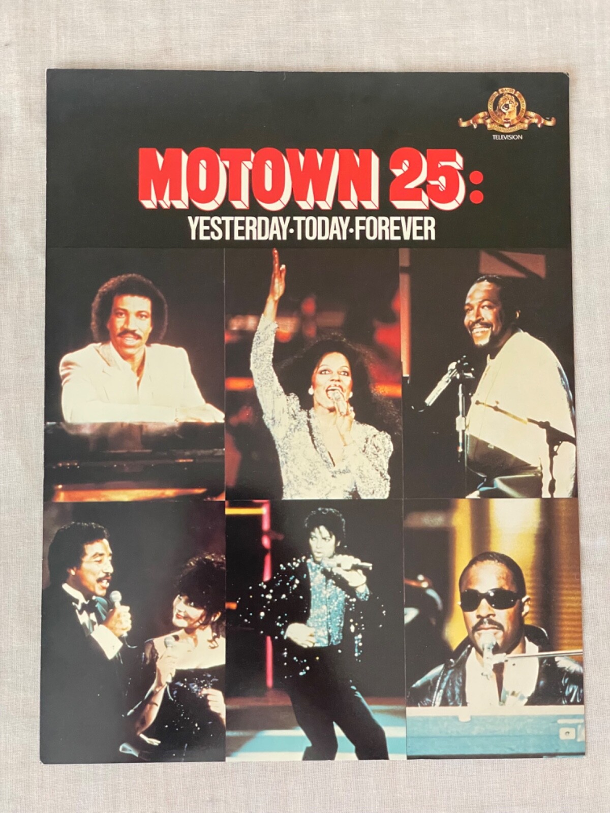 RARE - Motown 25: Yesterday Today Forever - Color Ad/Poster