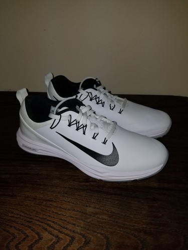 new Nike Men's Lunar Command 2 Golf Shoe cleats white 849968-100 Mens Sz 7