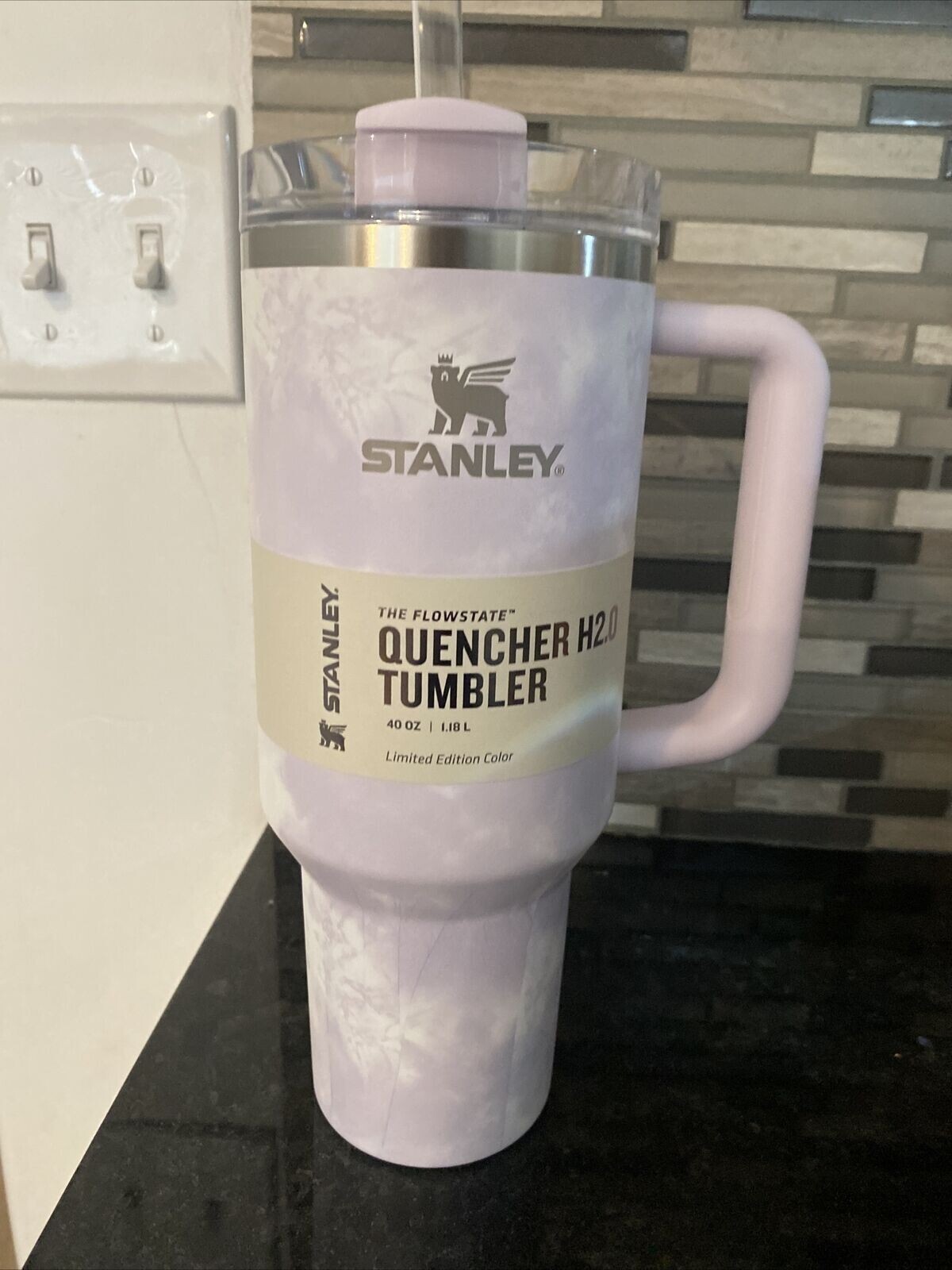 NEW TARGET Stanley Adventure Quencher H2.0 Tumbler 40oz Wisteria Tie Dye LIMITED