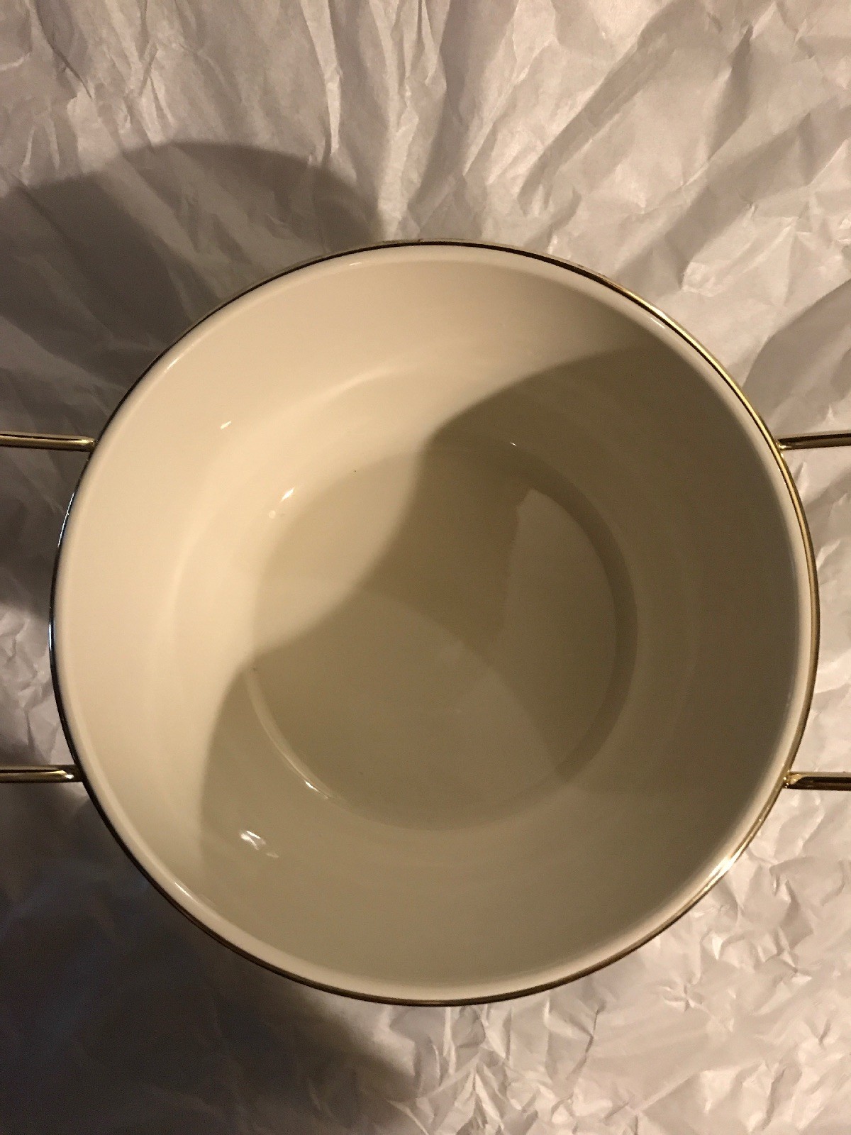 Lenox Dimensions Collection Holiday Chafing Warming Dish with Lid 1 qt