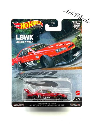 2022 Hot Wheels Mountain Drifters LB-ER34 Super Silhouette