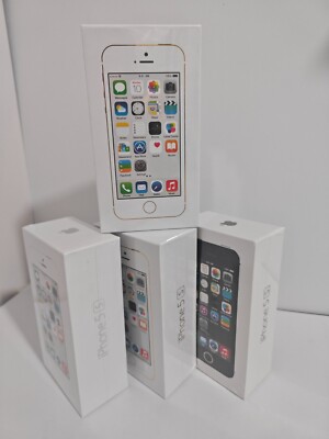 Unlocked Apple iPhone 5S 16GB 32GB 64GB Space Gray Gold Silver phone sealed
