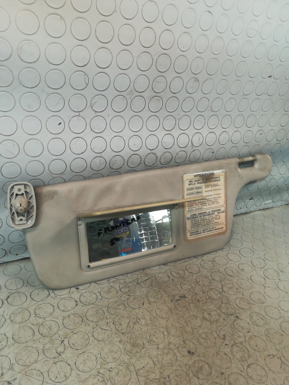 Aletta pantina parasole sinistra OPEL FRONTERA 2002