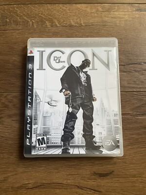 Def Jam: Icon (Sony PlayStation 3 PS3 2007) Complete No Manual Tested & Working 