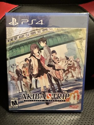 AKIBA'S TRIP: Hellbound & Debriefed PS4 10th Anniversary Edition Sony NEW SEALED
