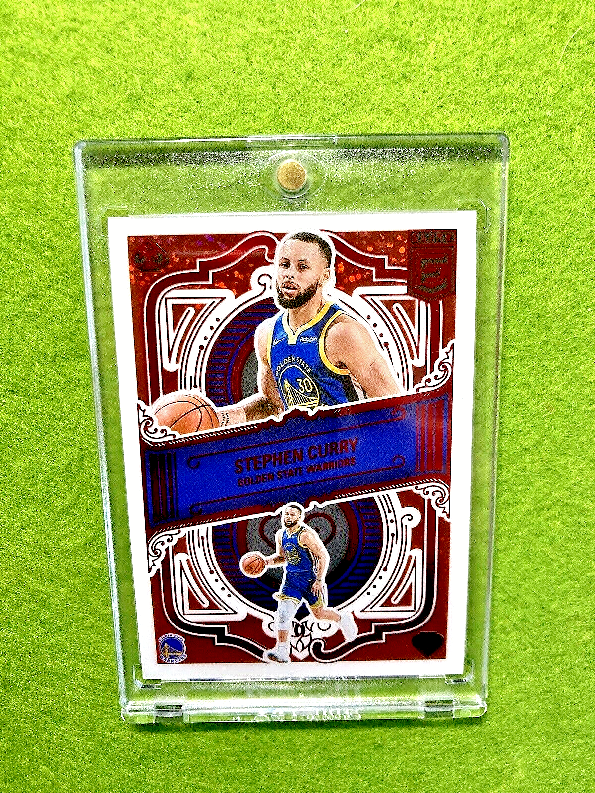 panini slam STEPHEN CURRY SSP 限定 激レア 2021-22 Panini NBA Hoops Stephen Curry SLAM!!! SSP HOLO